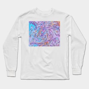 Abstract pastel pattern Long Sleeve T-Shirt